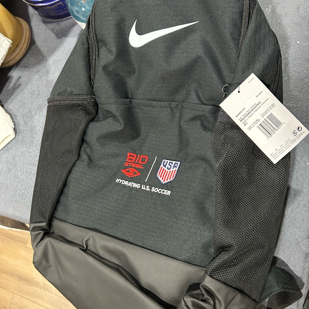 Nike Black Soccer Backpack